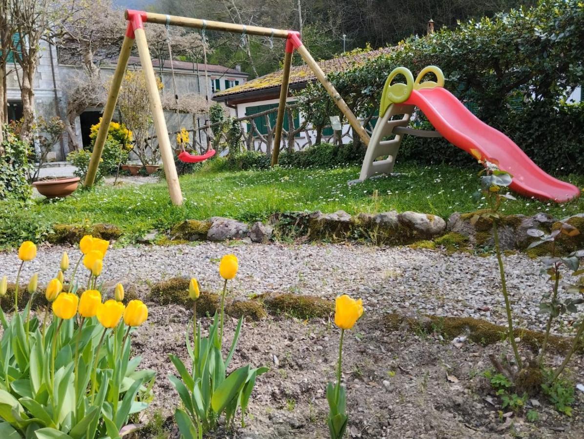 Il Glicine Di Villa Vittoria Nel Verde A Pochi Minuti Di Auto Dalle Spiagge Borgonovo Экстерьер фото